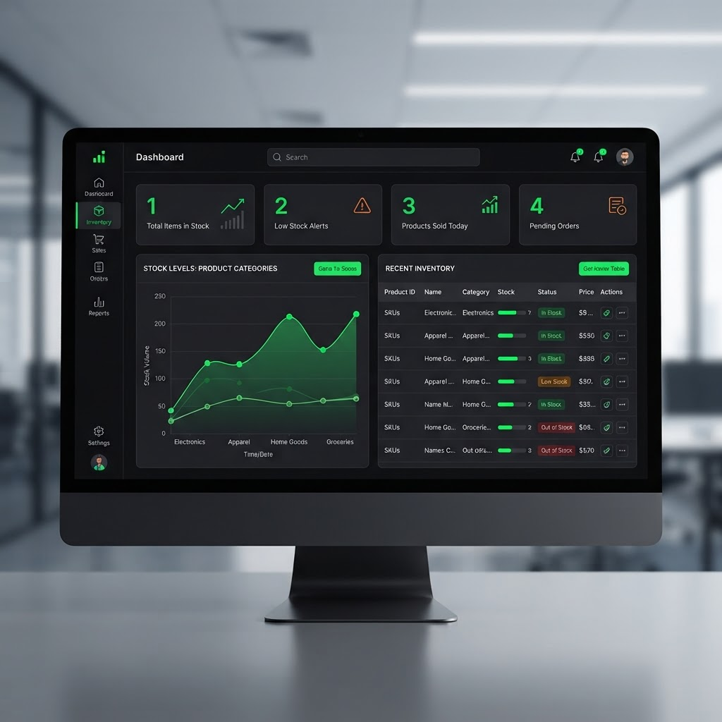 StockIt Inventory Management System preview