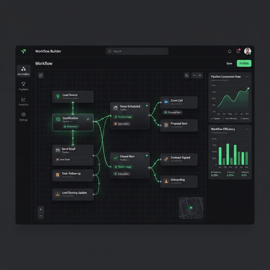 Zoho CRM HVAC Automation System preview